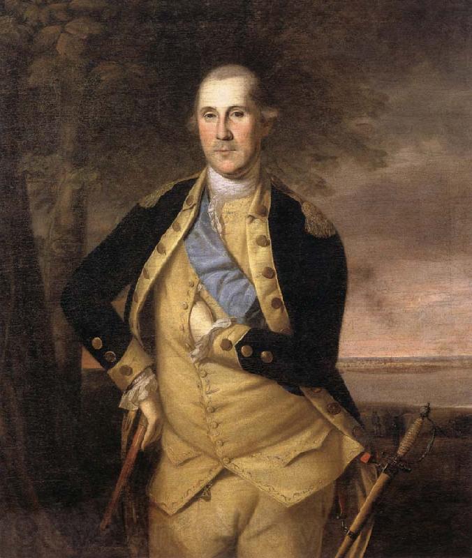 Charles Willson Peale George Washington Norge oil painting art